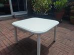 EMU Yard bijzettafel ALU 60x60x40, Tuin en Terras, Ophalen, Zo goed als nieuw, Aluminium, Bijzettafel