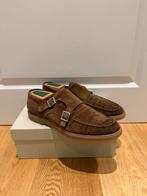 Santoni Gespschoenen | 44.5 | (30), Bruin, Ophalen of Verzenden, Gespschoenen, Zo goed als nieuw