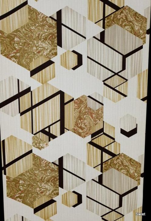 5604 Vintage retro oud barok bloemetjes behang behangpapier, Huis en Inrichting, Stoffering | Behang, Verzenden