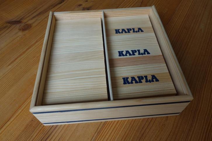 Kapla 120 stuks blanco, Kinderen en Baby's, Speelgoed | Bouwstenen, Zo goed als nieuw, Overige merken, Ophalen of Verzenden