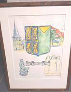 Aquarel Schilderij Denekamp Edith Pross 2001, Antiek en Kunst, Ophalen