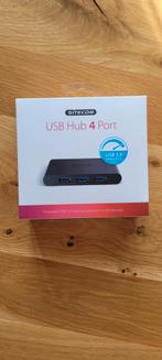 USB 3.0 Hub 4 Poorten *1x gebruikt*, Laptop, Ophalen of Verzenden, Zo goed als nieuw, USB-hub