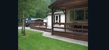 Ruime chalet , sta caravan, lodge,woon unit.Geen jaarplaats! beschikbaar voor biedingen