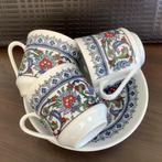 Espresso kop- en schotelset – Güral Porselen, Topkapi-serie, Ophalen of Verzenden, Huis en Inrichting