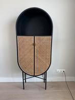 HK Living retro ovale kast, Huis en Inrichting, Kasten | Wandmeubels, Ophalen, Gebruikt, Minder dan 150 cm, Minder dan 100 cm