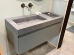 Showmodel Sanibell Ink Badmeubel 100cm Mat Betond Groen, Ophalen, 50 tot 100 cm, Zo goed als nieuw, Minder dan 100 cm