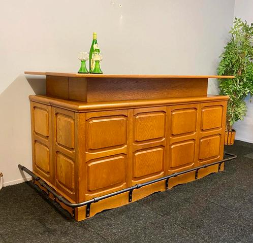 mooie eiken bar thuisbar huisbar mancave cafe tapkast, Huis en Inrichting, Barren, Zo goed als nieuw, Ophalen