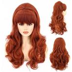 Peggy Bundy pruik rood lang krullend haar, Sieraden, Tassen en Uiterlijk, Uiterlijk | Haarverzorging, Ophalen of Verzenden, Nieuw