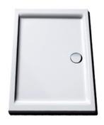 KORALLE Douchebak 160x90 Rechthoek Wit, Ophalen, Nieuw, Overige typen