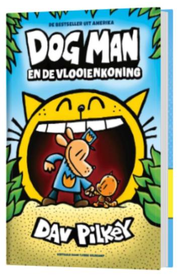 Dav Pilkey - Dog Man en de vlooienkoning - deel 5 beschikbaar voor biedingen