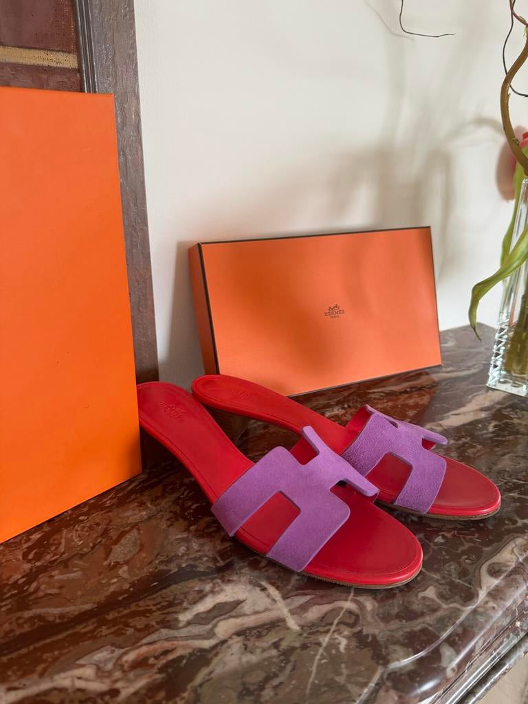 Hermes Oasis Sandalen - Maat 41,5 - Nieuw met toebehoren, Ophalen of Verzenden, Nieuw, Sandalen of Muiltjes