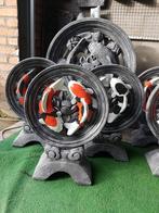 Koiwielen groot en klein, Ophalen, Nieuw, Beton, Boeddhabeeld