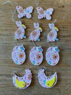 10x Paasdecoratie pasen paashangers hangers, Diversen, Ophalen of Verzenden, Zo goed als nieuw