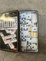 Longfield Games Domino Dubbel 6 - Blik, Ophalen of Verzenden, Zo goed als nieuw