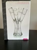 Gusta Santé Champagneglazen met Vaas - Nieuwstaat, Glas of Glazen, Ophalen of Verzenden, Overige stijlen, Glas