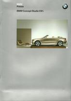 BMW 1 Serie cabriolet folders, Boeken, Auto's | Folders en Tijdschriften, Ophalen of Verzenden, Zo goed als nieuw, BMW