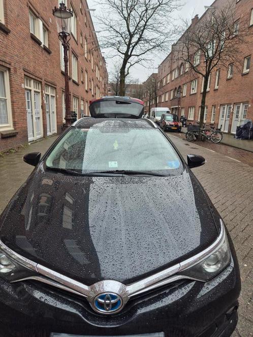 Toyota Auris 1.8 Hybrid Touring Sports CVT 2016 Zwart, Auto's, Toyota, Particulier, Auris, 360° camera, ABS, Achteruitrijcamera