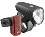 AXA Greenline 15 - Fietslampen set, Verlichtingsset, Nieuw, Ophalen of Verzenden, Oplaadbaar