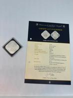 Vierkante Stuiver 1933 zilveren munt, Postzegels en Munten, Munten | Nederland, Ophalen of Verzenden, Koningin Wilhelmina, Losse munt