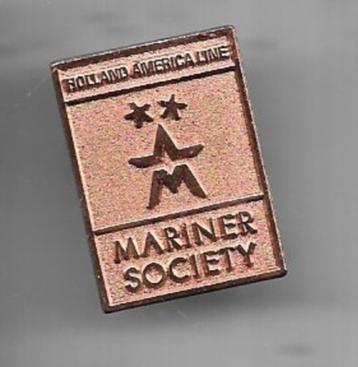HOLLAND AMERICA LIJN MARINER SOCIETY SCHEPEN PIN beschikbaar voor biedingen