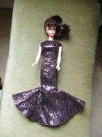 Barbie  ponytail nr 1  repro  mattel in mooie  Gala jurk, Verzenden, Nieuw, Accessoires