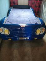 Autobed, Kinderen en Baby's, Kinderkamer | Bedden, Ophalen, 85 tot 100 cm, Gebruikt, Matras