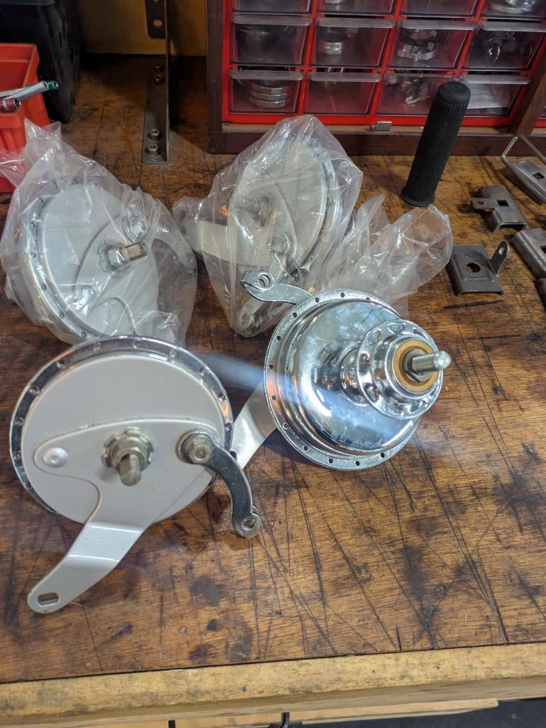 Nieuwe trommelremnaven Gazelle voor kabel en remstang, Burgemeester ter pelkwijklaan 92, Stijn@rower-bikeshop.nl, Algemeen, Overige typen