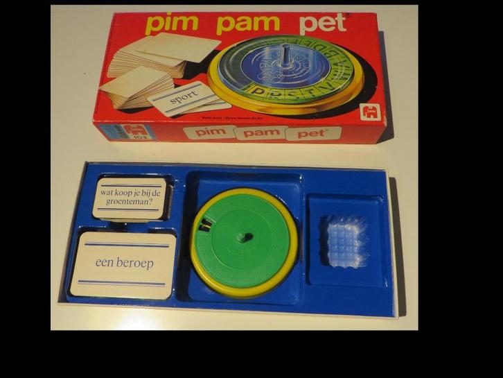 Pim Pam Pet, Hobby en Vrije tijd, Gezelschapsspellen | Bordspellen, Zo goed als nieuw, Vijf spelers of meer, Ophalen