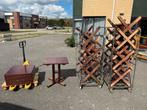 Eettafels 70x70 en 220x70 tafels, Huis en Inrichting, Tafels | Eettafels, Ophalen of Verzenden, Zo goed als nieuw, Cafe bar kroeg mancave kantine