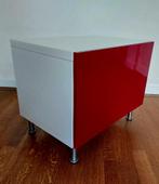Super praktische IKEA Besta kastje - wit/ hoogglans rood, Huis en Inrichting, Ophalen, Gebruikt