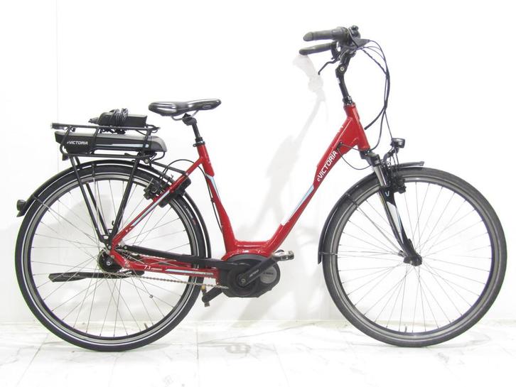 Victoria E trekking 7.3 rood dames 53cm 28inch, Fietsen en Brommers, Elektrische fietsen, Gebruikt, Overige merken, 51 tot 55 cm