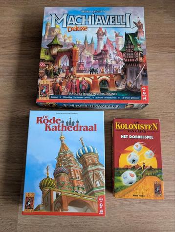 Rode Kathedraal, Machiavelli, Catan Dobbelspel beschikbaar voor biedingen