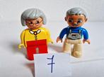 Duplo poppetjes therapie opa en oma 7 verschillende paren, Ophalen of Verzenden, Gebruikt, Duplo