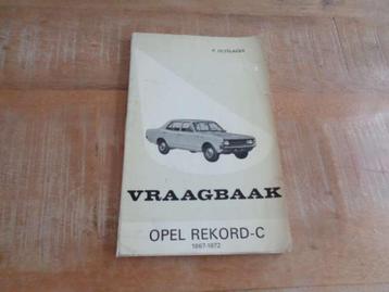Opel Rekord-C 1967-1972 Vraagbaak Werkplaatshandboek NL beschikbaar voor biedingen