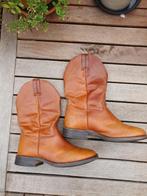 Cognac kleurige western boots laarzen mt 39, Bruin, Lage of Enkellaarzen, Ophalen of Verzenden, Gedragen