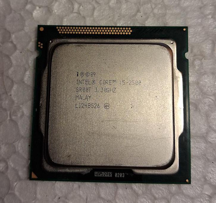Intel Core i5-2500, Computers en Software, Processors, Gebruikt, 4-core, 3 tot 4 Ghz, Ophalen