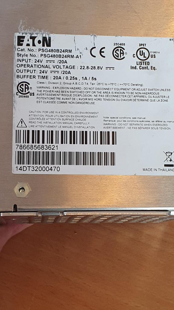 24V UPS noodvoeding, Ophalen of Verzenden, Gebruikt