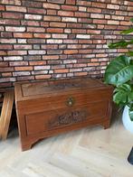 Antieke Indonesische dekenkist, Ophalen, Zo goed als nieuw, 50 tot 100 cm, 50 tot 75 cm