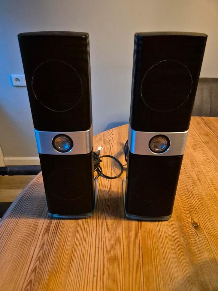 Philips Fidelio Speakers - Top Geluid!, Audio, Tv en Foto, Luidsprekers, Gebruikt, Front, Rear of Stereo speakers, 60 tot 120 watt