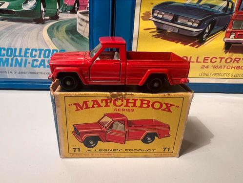 Matchbox Lensey Nr.71b Jeep Gladiator Pick-up, Hobby en Vrije tijd, Modelauto's | Overige schalen, Gebruikt, Auto, Ophalen of Verzenden
