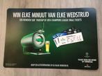 Heineken sub champions Leaque poster vloer sticker mancave, Verzamelen, Biermerken, Nieuw, Reclamebord, Plaat of Schild, Heineken