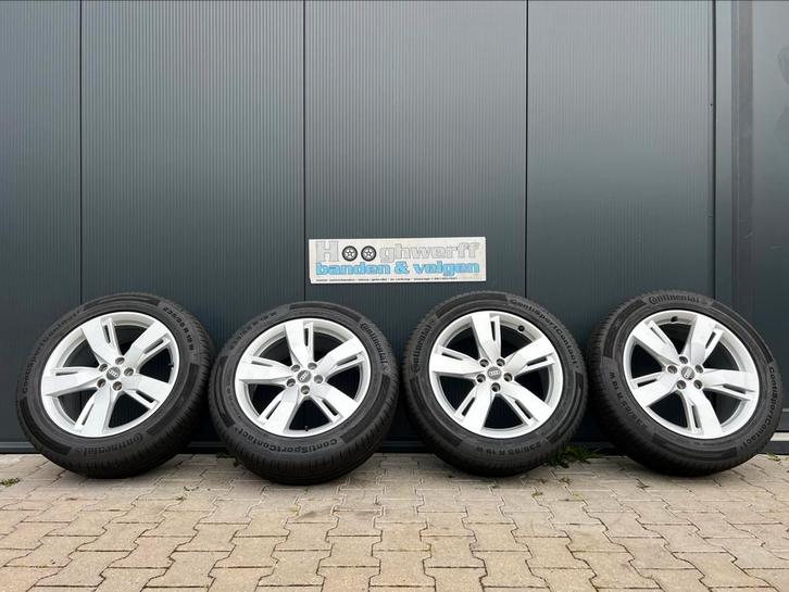 19 inch 5x112 velgen Origineel Audi Q5 Continental zomerband, Auto-onderdelen, Banden en Velgen, Banden en Velgen, Zomerbanden