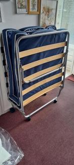 Inklapbaar bed, Ophalen, Verstelbaar, Eenpersoons, Blauw
