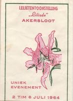Lelieshow Akersloot aan het Alkmaardermeer 1962 - uniek, Ophalen of Verzenden