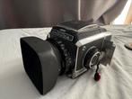 Zenza Bronica S2 met Nikkor 75mm f/2.8, grijs, Audio, Tv en Foto, Ophalen of Verzenden, Gebruikt, Spiegelreflex, Overige Merken
