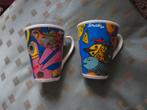 Corneille Cobra Nederland, kleurig porselein mokken, Huis en Inrichting, Ophalen of Verzenden, Zo goed als nieuw, Overige stijlen