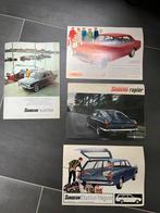 4 oude Sunbeam autofolders, Ophalen of Verzenden, Gelezen, Overige merken