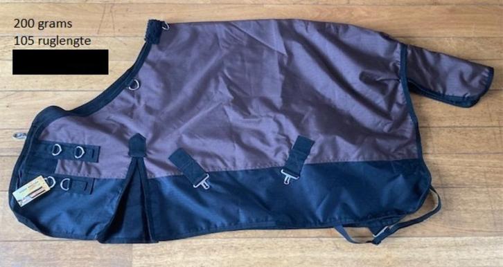 Bruin Winterdeken 200 grams Maat 105 ruglengte, Dieren en Toebehoren, Paarden en Pony's | Dekens en Dekjes, Nieuw, Deken, Ophalen of Verzenden