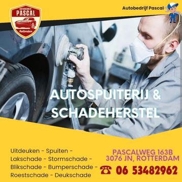 Autospuiterij en schadeherstel, spuitwerk, uitdeuken,Taxatie beschikbaar voor biedingen