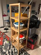 Ikea Muskan Bamboe Stellingkast, Huis en Inrichting, Kasten | Stellingkasten, Ophalen, Gebruikt